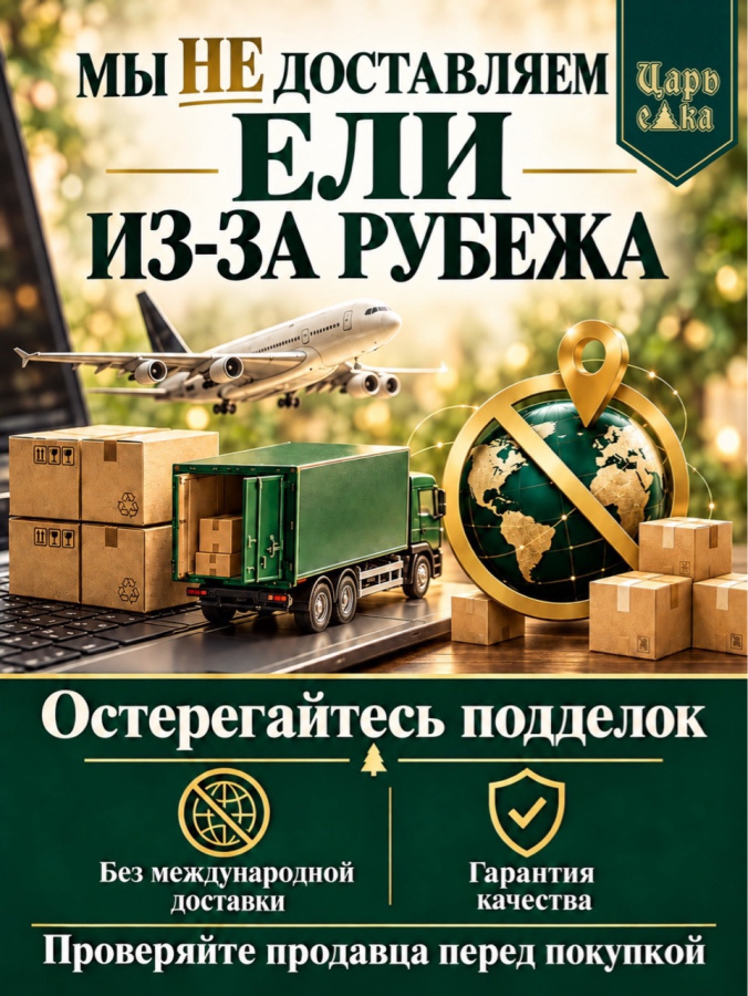 Ель искусственная Царь Елка Раскидистая Премиум заснеженная с освещением LED 210 см